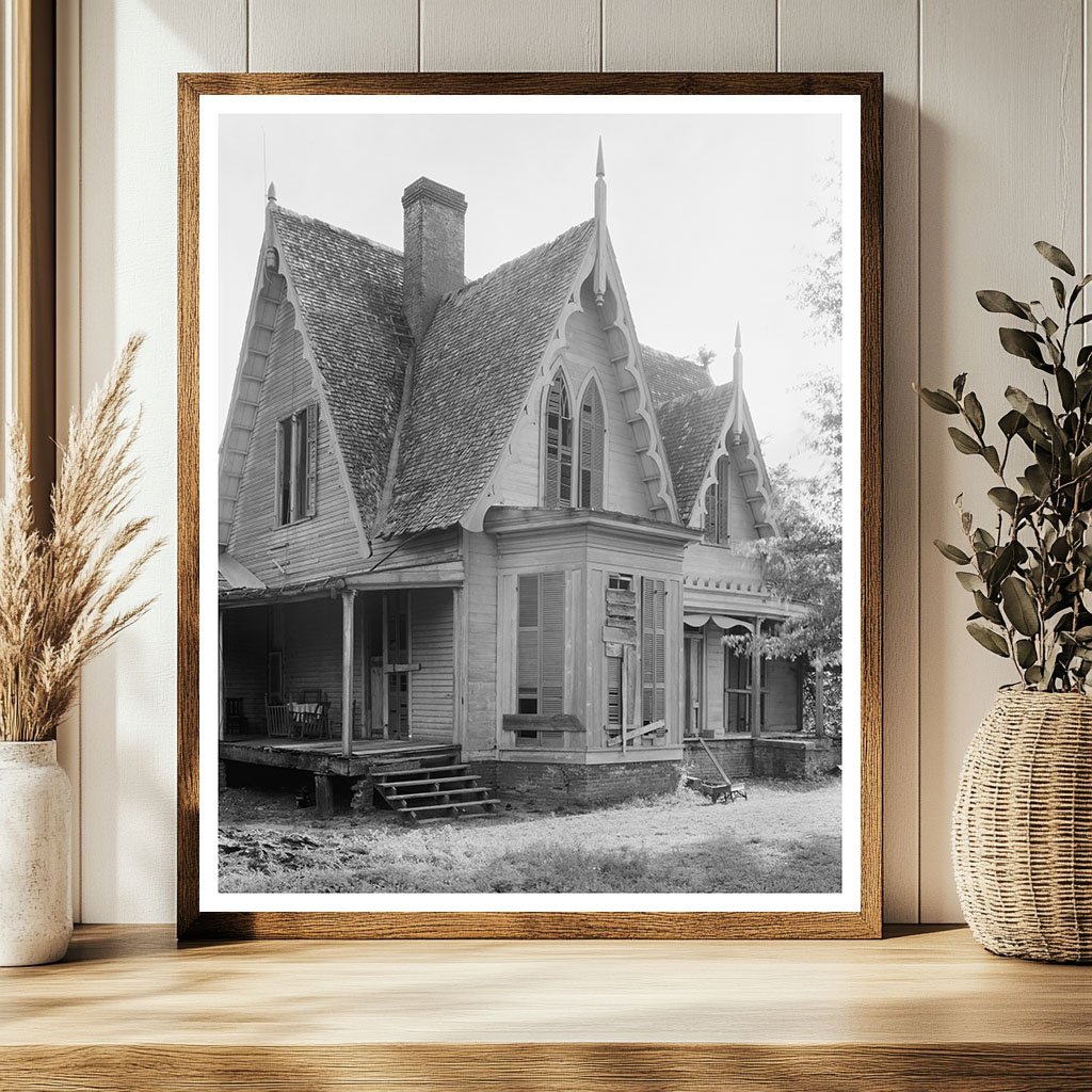 Gothic Revival House, Greensboro, AL, 1840
