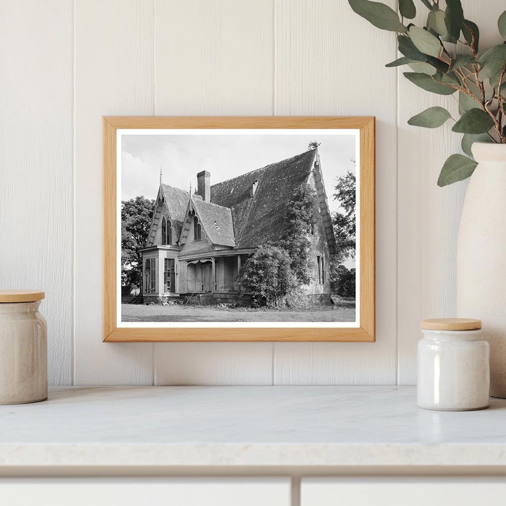 Gothic Revival House in Greensboro, Alabama, c. 1840