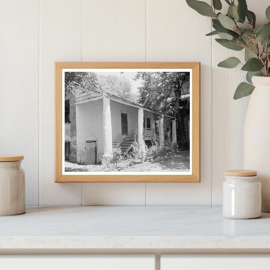 Hobson Home in Greensboro, Alabama (1830) - Vintage Photo