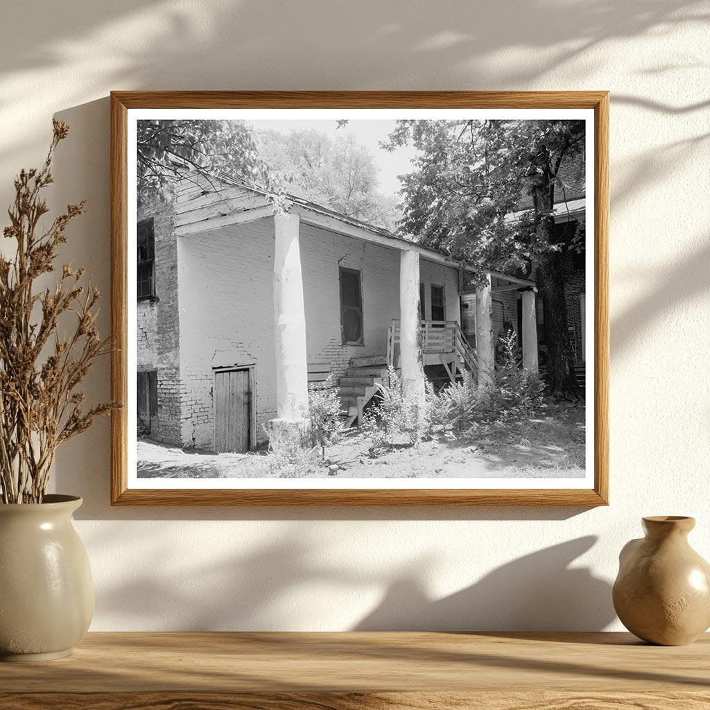 Hobson Home in Greensboro, Alabama (1830) - Vintage Photo