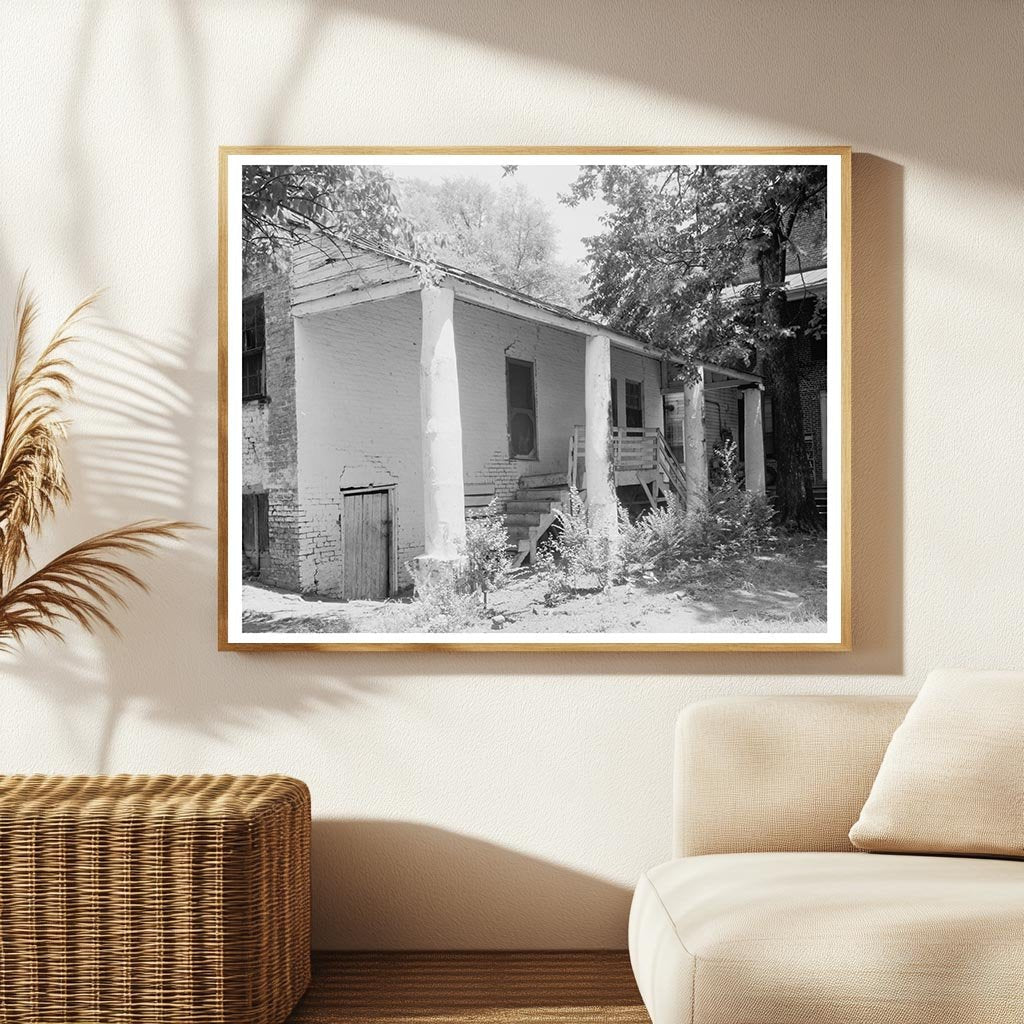 Hobson Home in Greensboro, Alabama (1830) - Vintage Photo