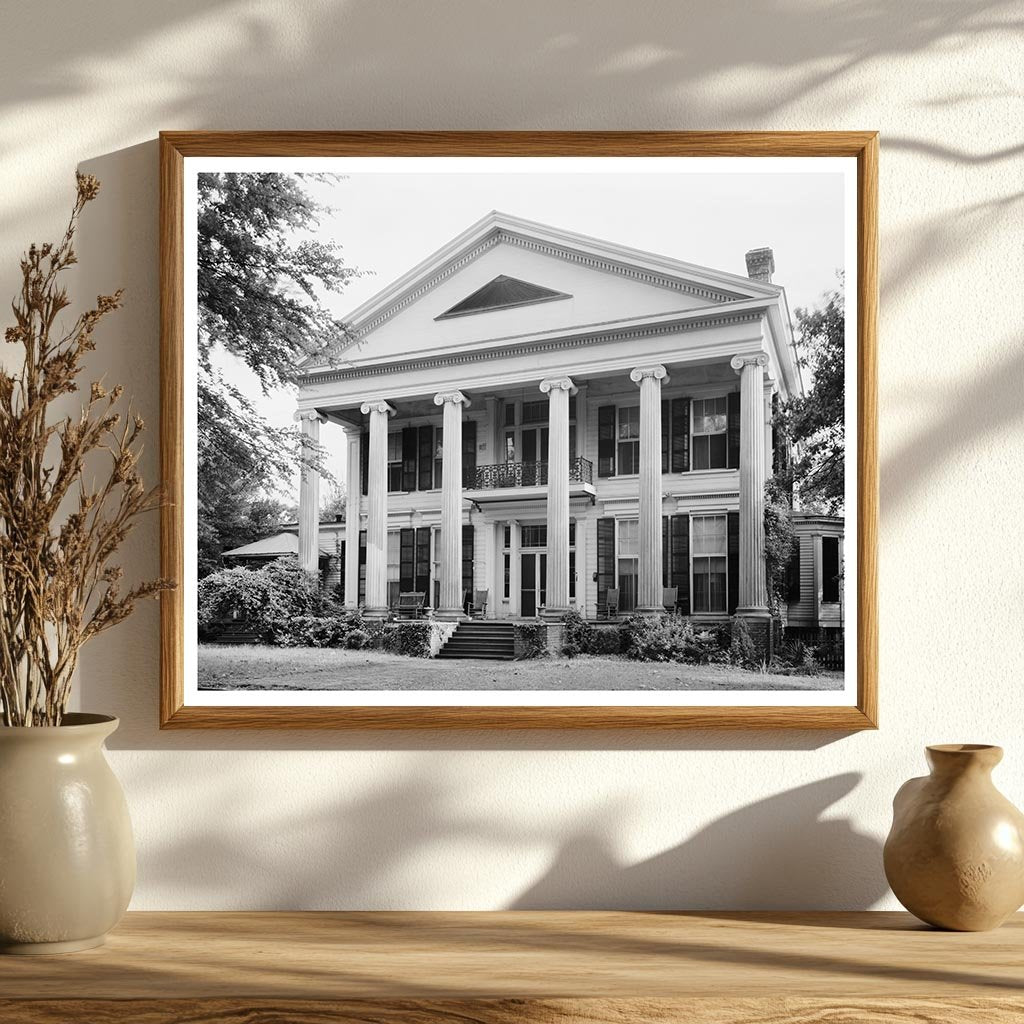 McCrary-Otts House, Greensboro, AL - Vintage Photo 1953