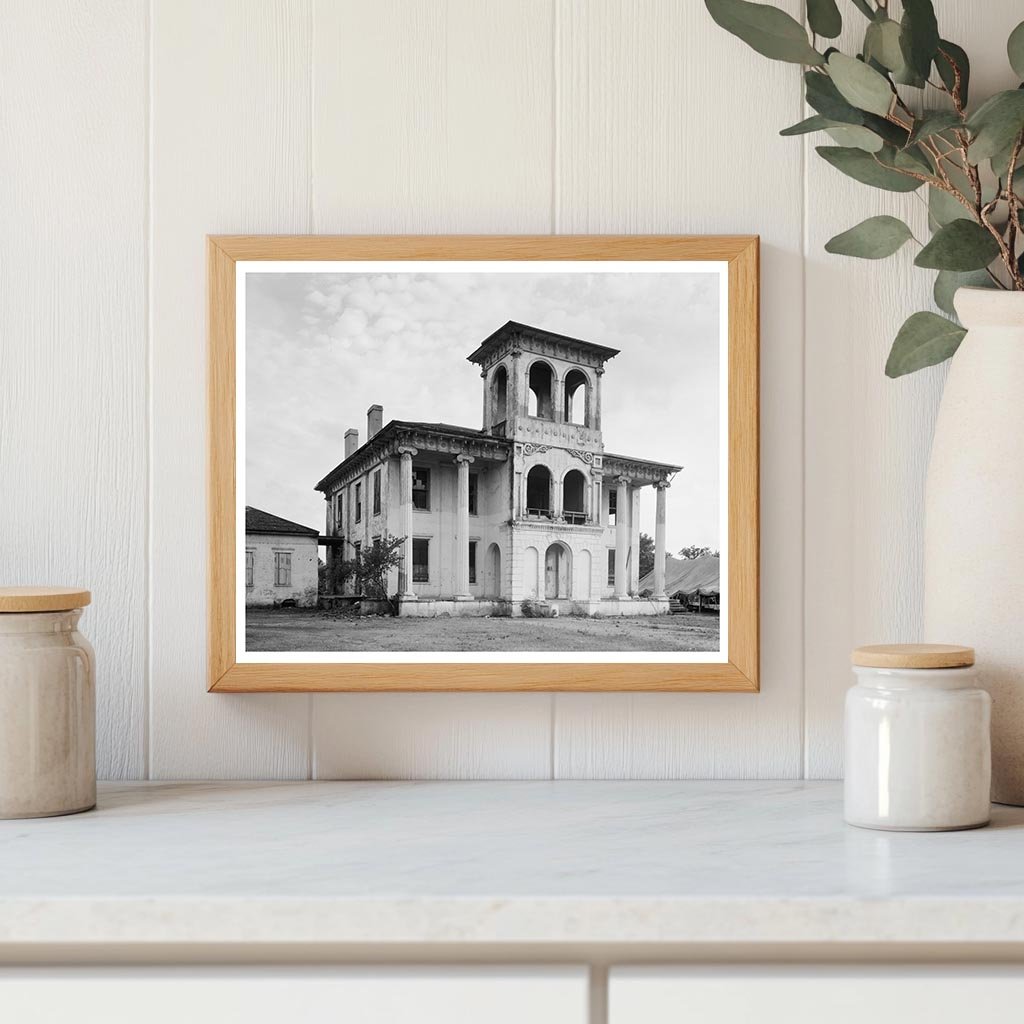 Historic Drish House in Tuscaloosa, Alabama, 1825-1832