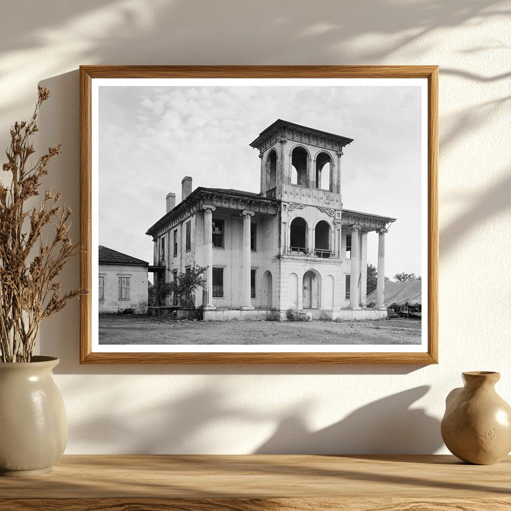 Historic Drish House in Tuscaloosa, Alabama, 1825-1832