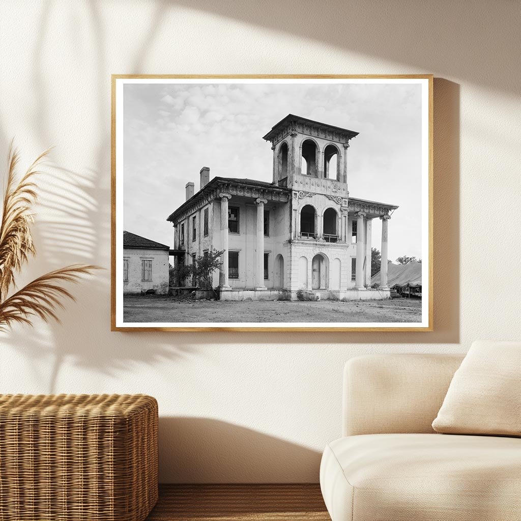 Historic Drish House in Tuscaloosa, Alabama, 1825-1832