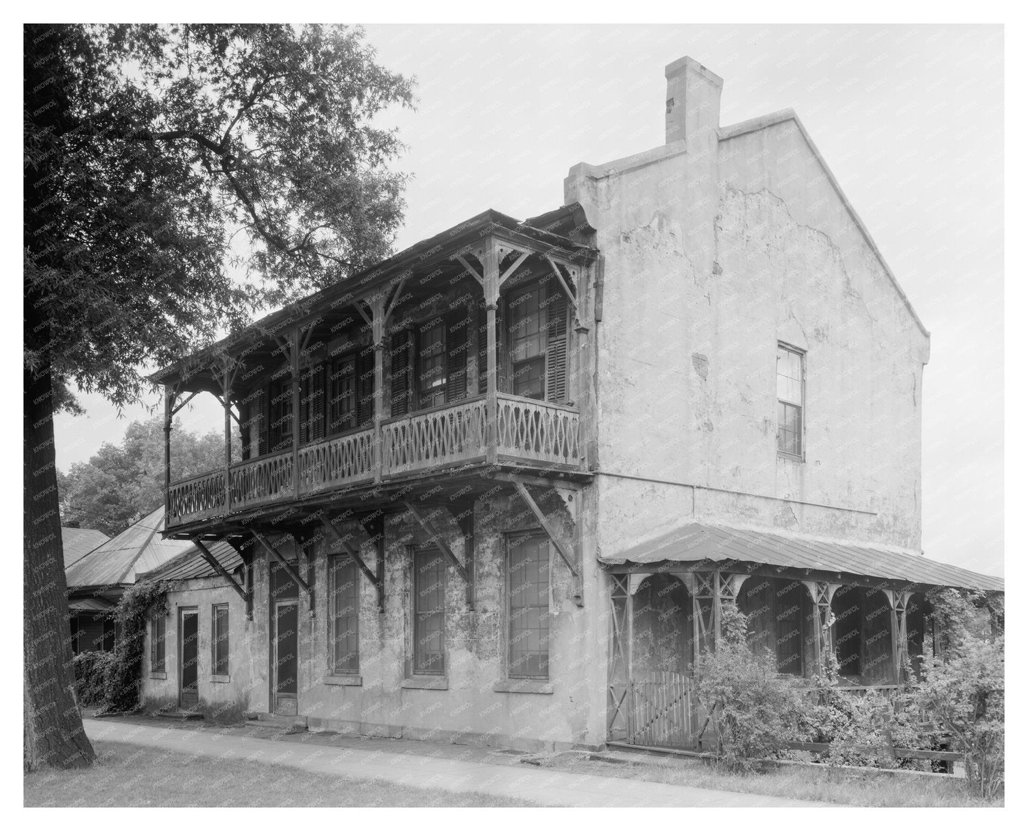 Historic Building in Tuscaloosa, Alabama, 1836