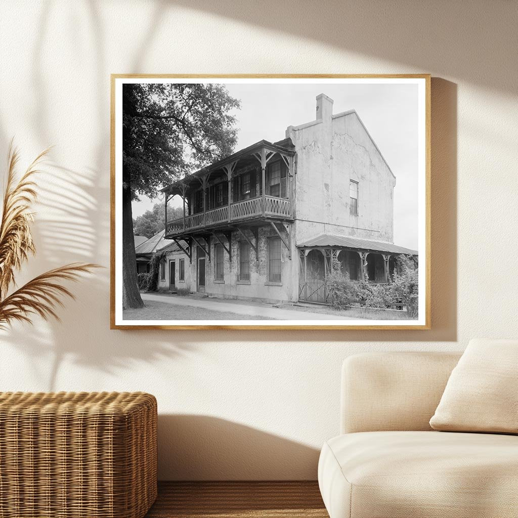 Historic Building in Tuscaloosa, Alabama, 1836