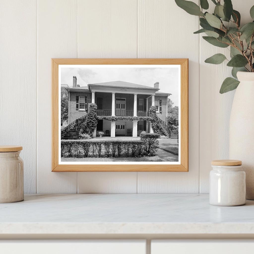 Tuscaloosa, Alabama Vintage Building Photograph, 1830