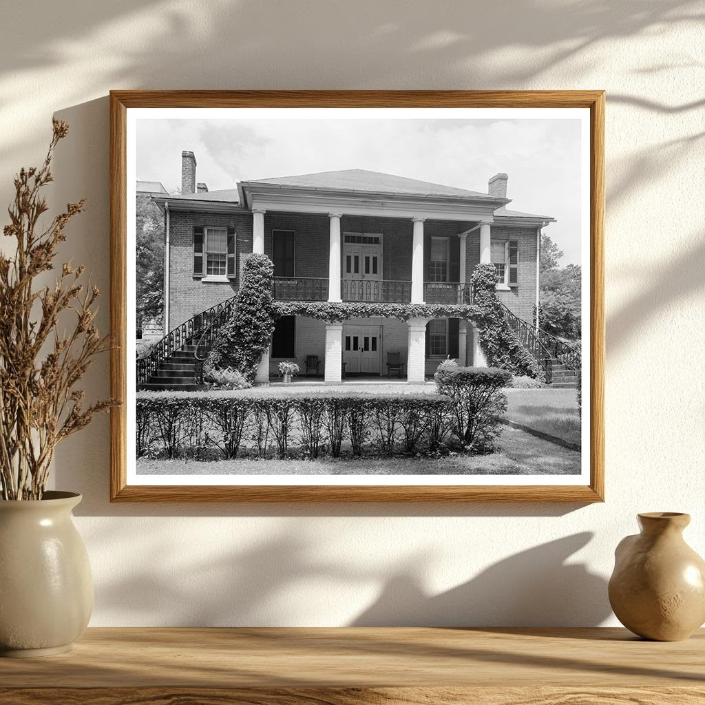 Tuscaloosa, Alabama Vintage Building Photograph, 1830