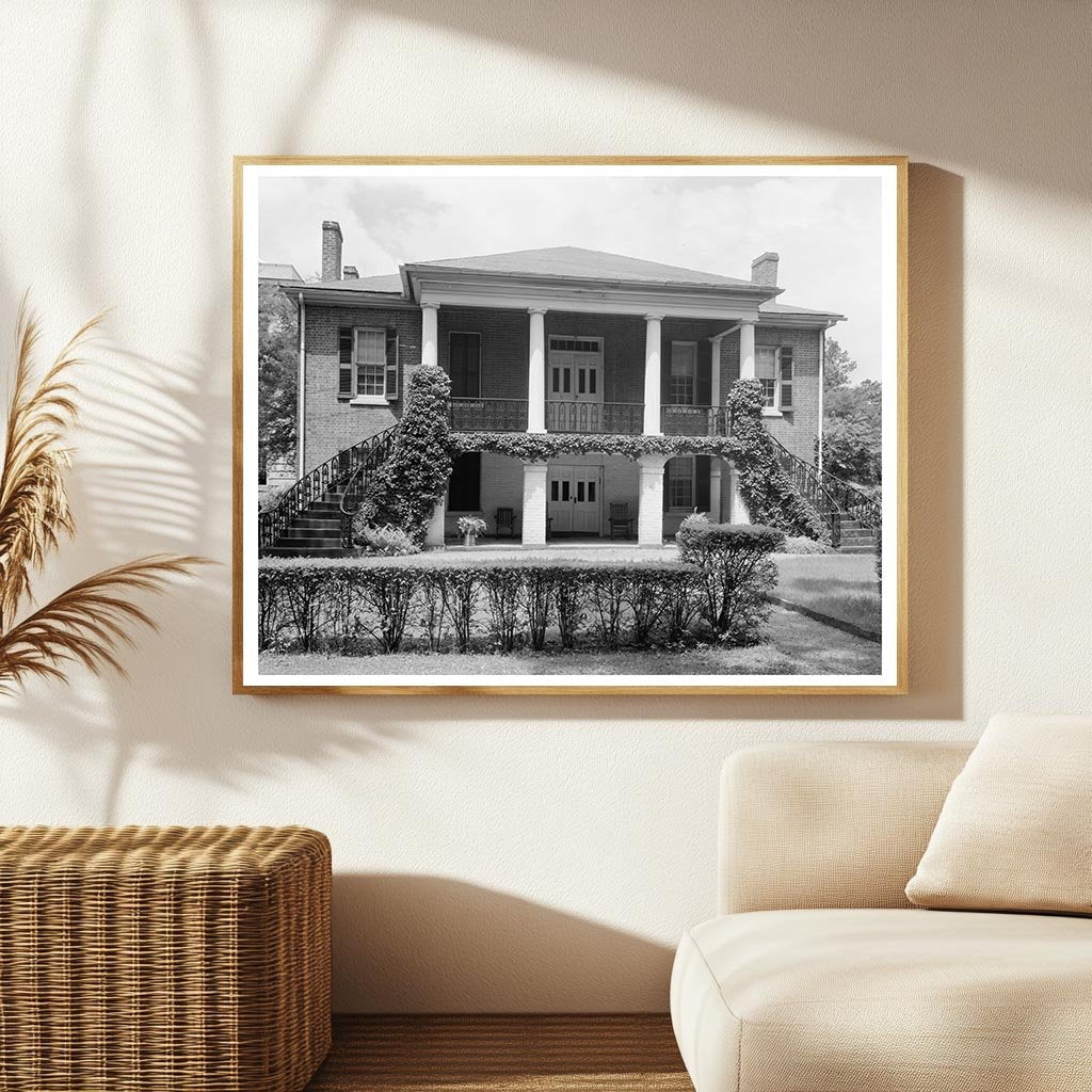 Tuscaloosa, Alabama Vintage Building Photograph, 1830