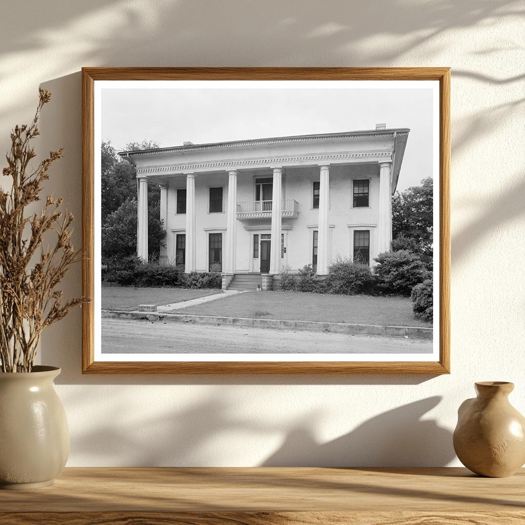 Idlewyld Building, Tuscaloosa AL, 1838 Vintage Photo