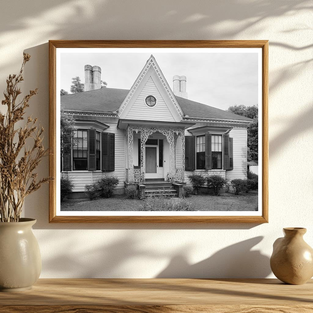 Tuscaloosa Architecture, Alabama 1953 Historical Photo