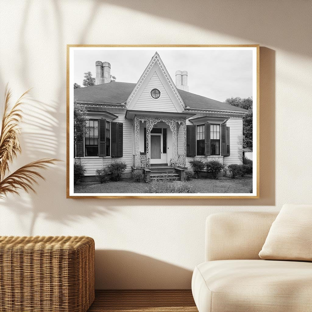 Tuscaloosa Architecture, Alabama 1953 Historical Photo