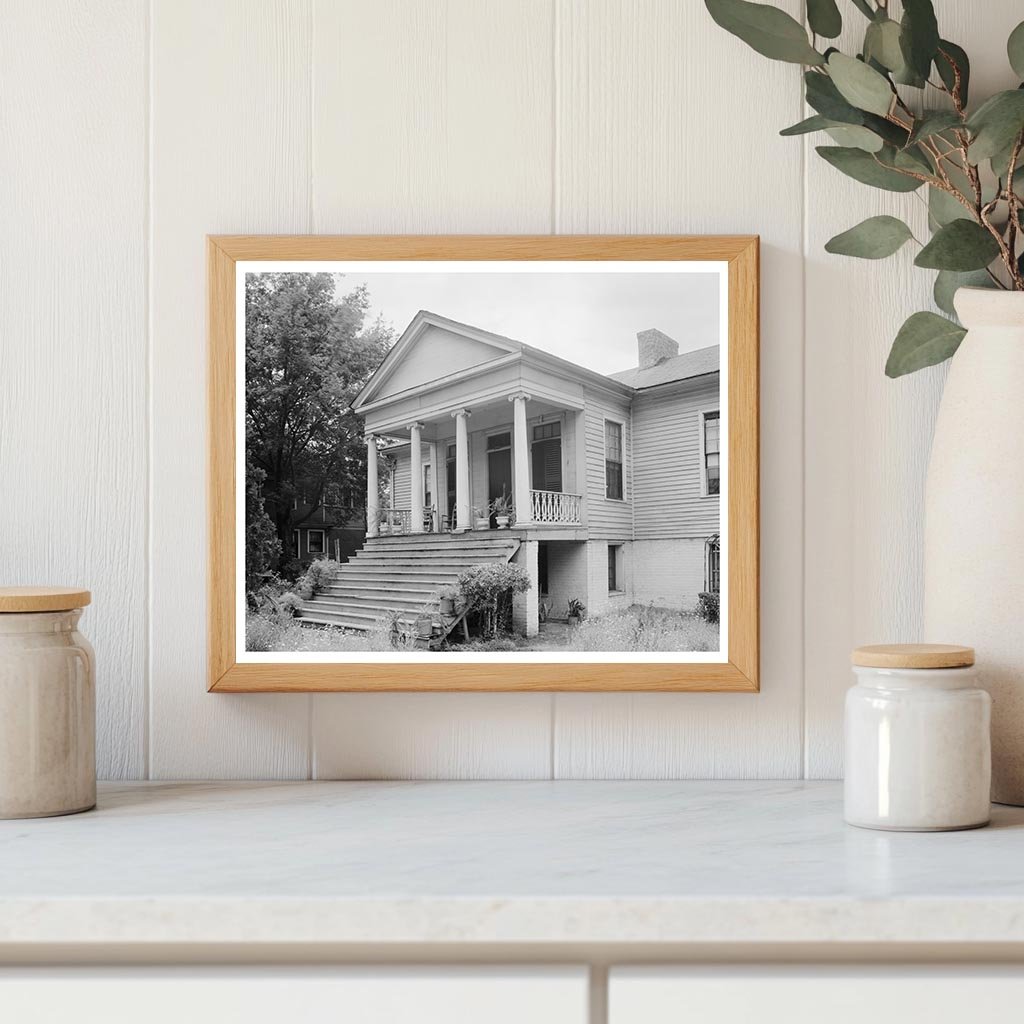 Hays House, Tuscaloosa, AL, 1830 Vintage Photograph