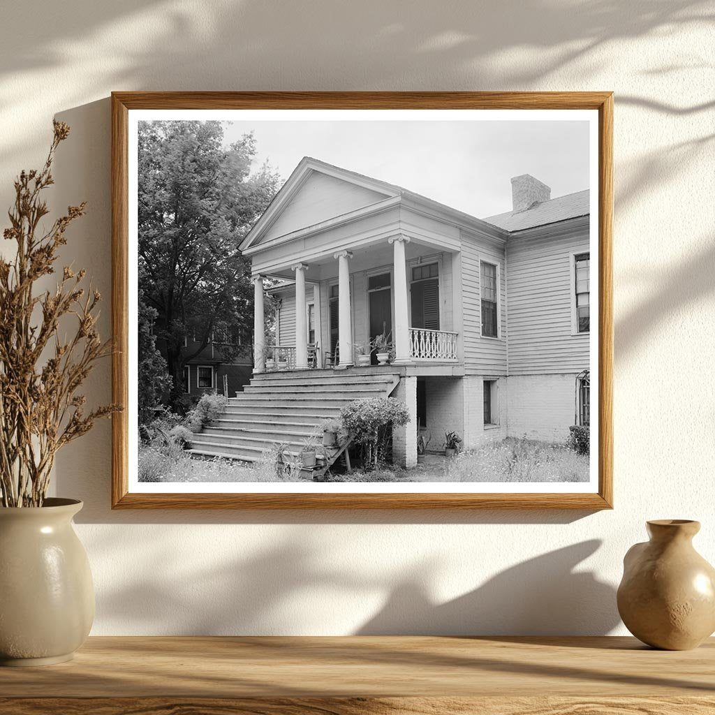 Hays House, Tuscaloosa, AL, 1830 Vintage Photograph