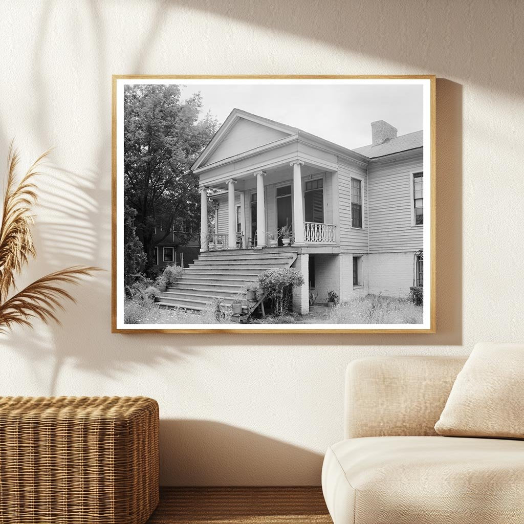 Hays House, Tuscaloosa, AL, 1830 Vintage Photograph