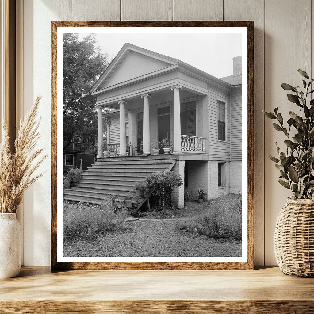 Hays House in Tuscaloosa County, AL – 1830 Vintage Photo