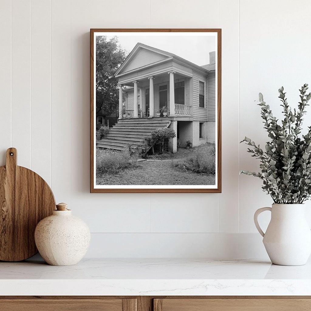 Hays House in Tuscaloosa County, AL – 1830 Vintage Photo