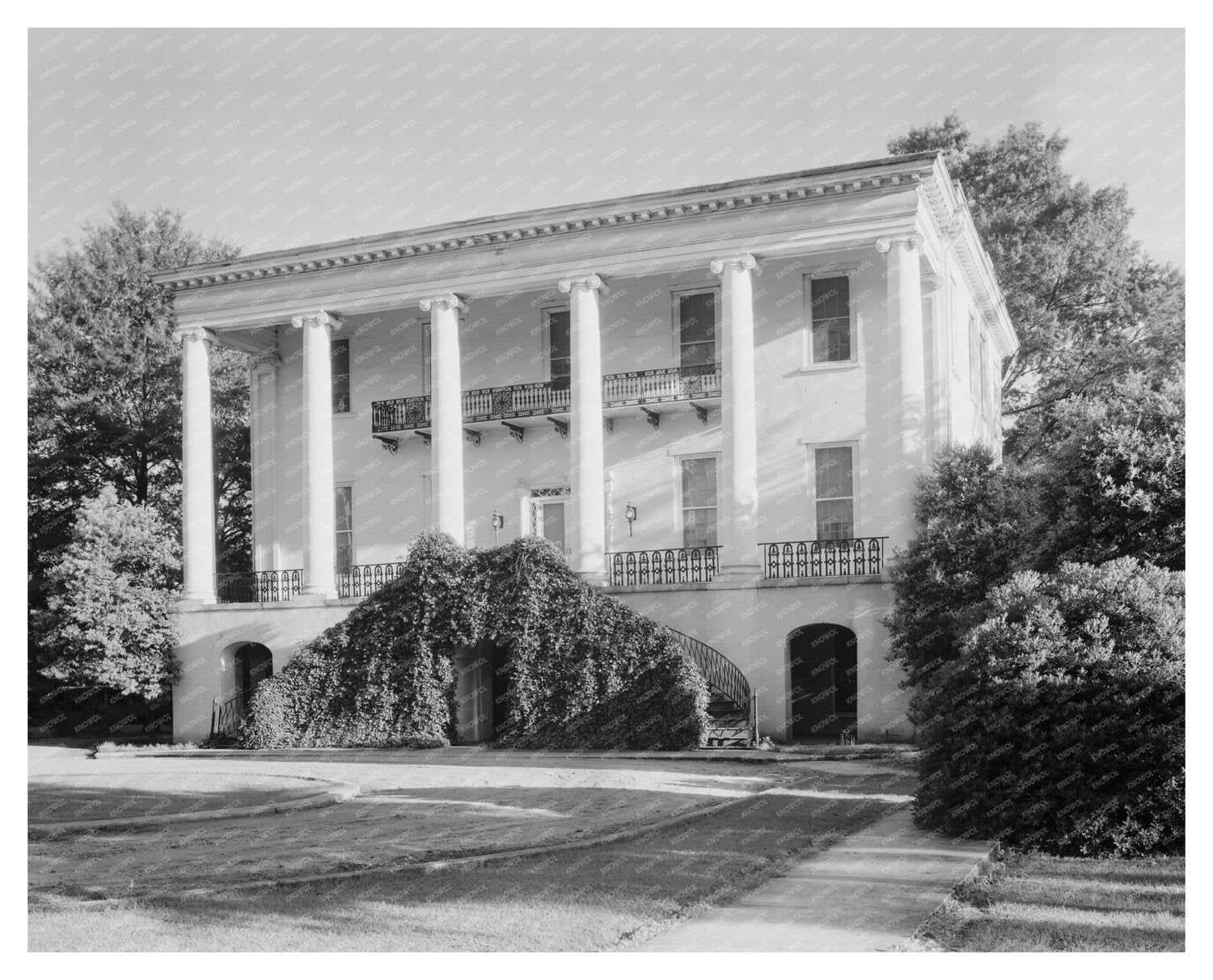 Tuscaloosa AL Greek Revival Architecture 1842 Photo