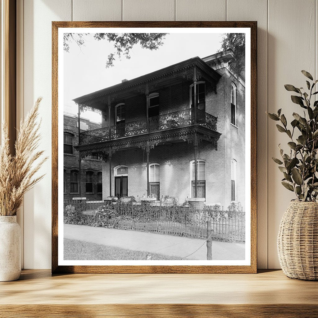 Selma, Alabama Vintage Architecture Photo, Early 20th Centur