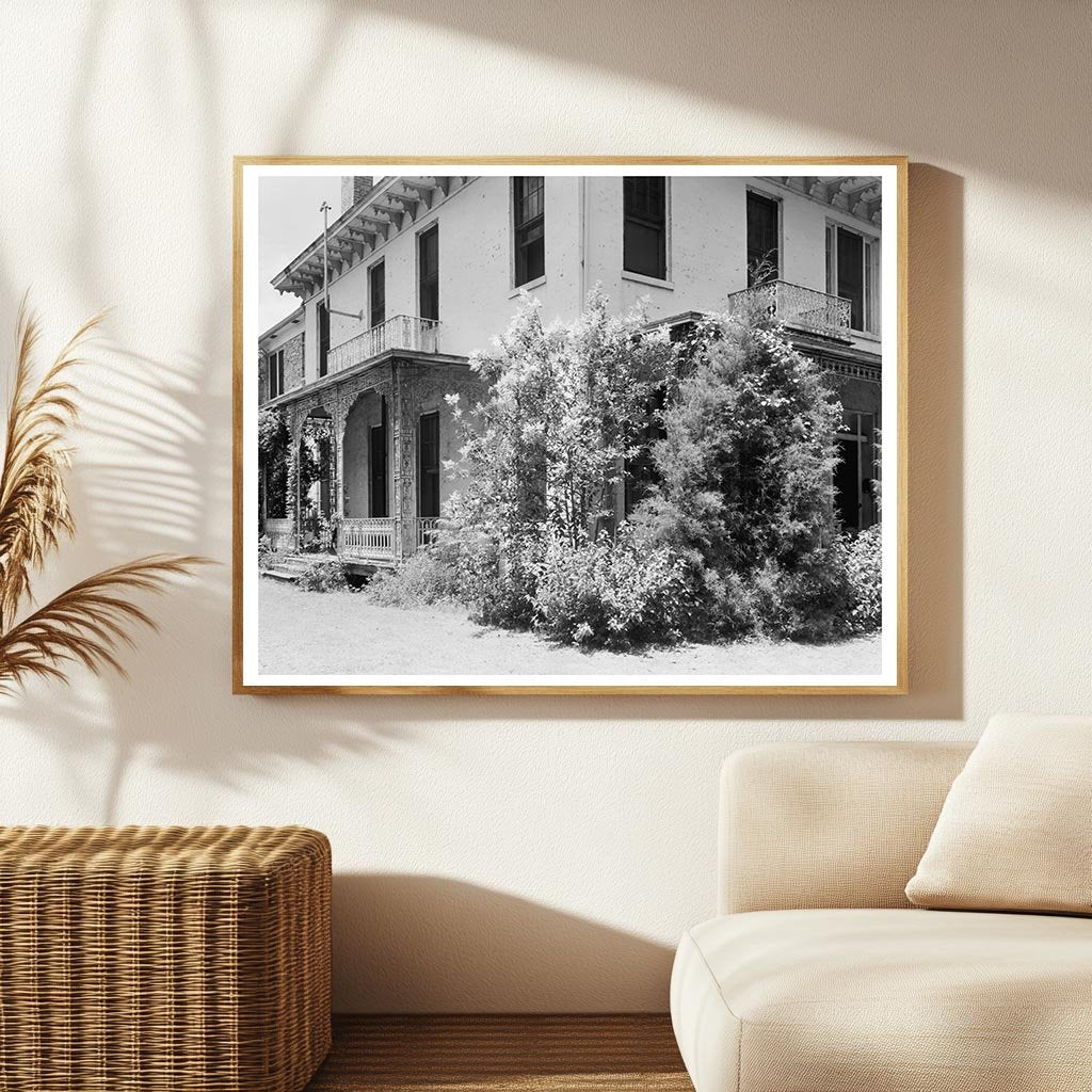 1850s Building Photographed in Selma, Alabama, 1953