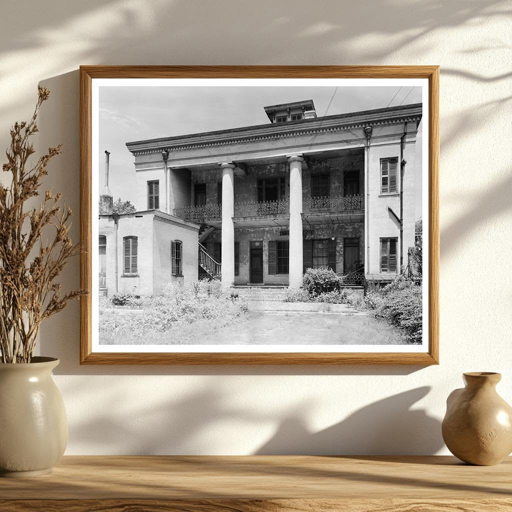 1842 Historic Building in Selma, Alabama - Vintage Photo