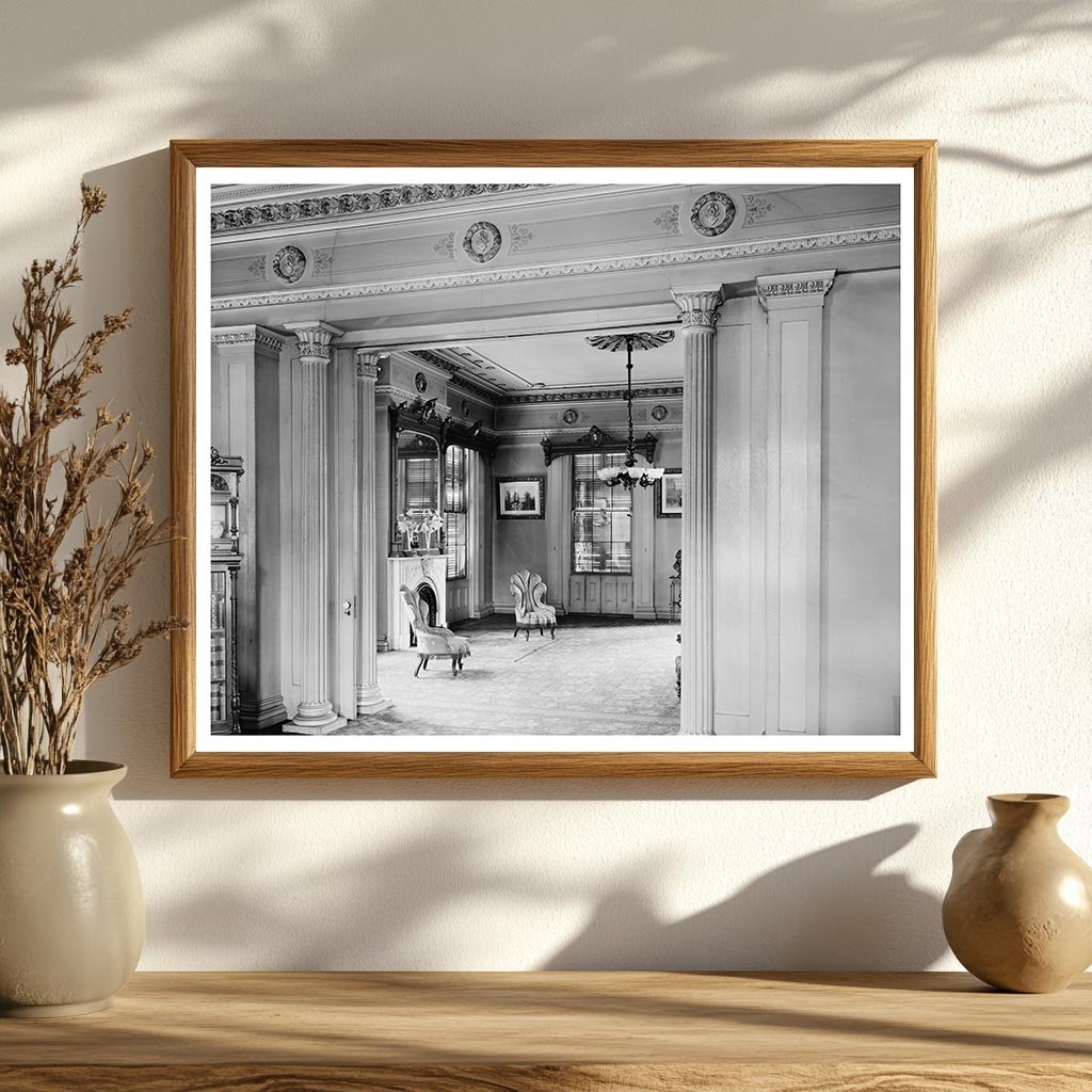 Historic 1842 Building in Selma, Alabama - 1953 Photo