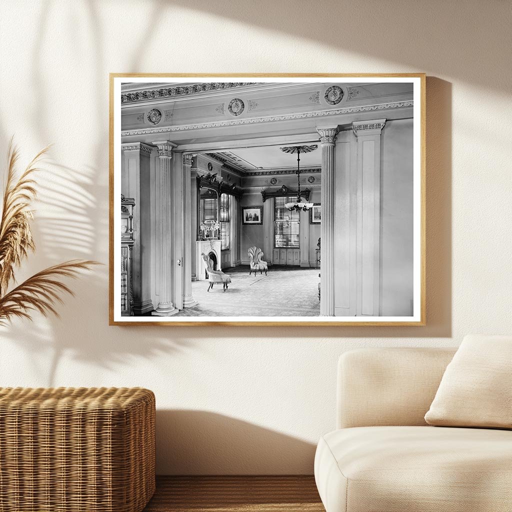 Historic 1842 Building in Selma, Alabama - 1953 Photo