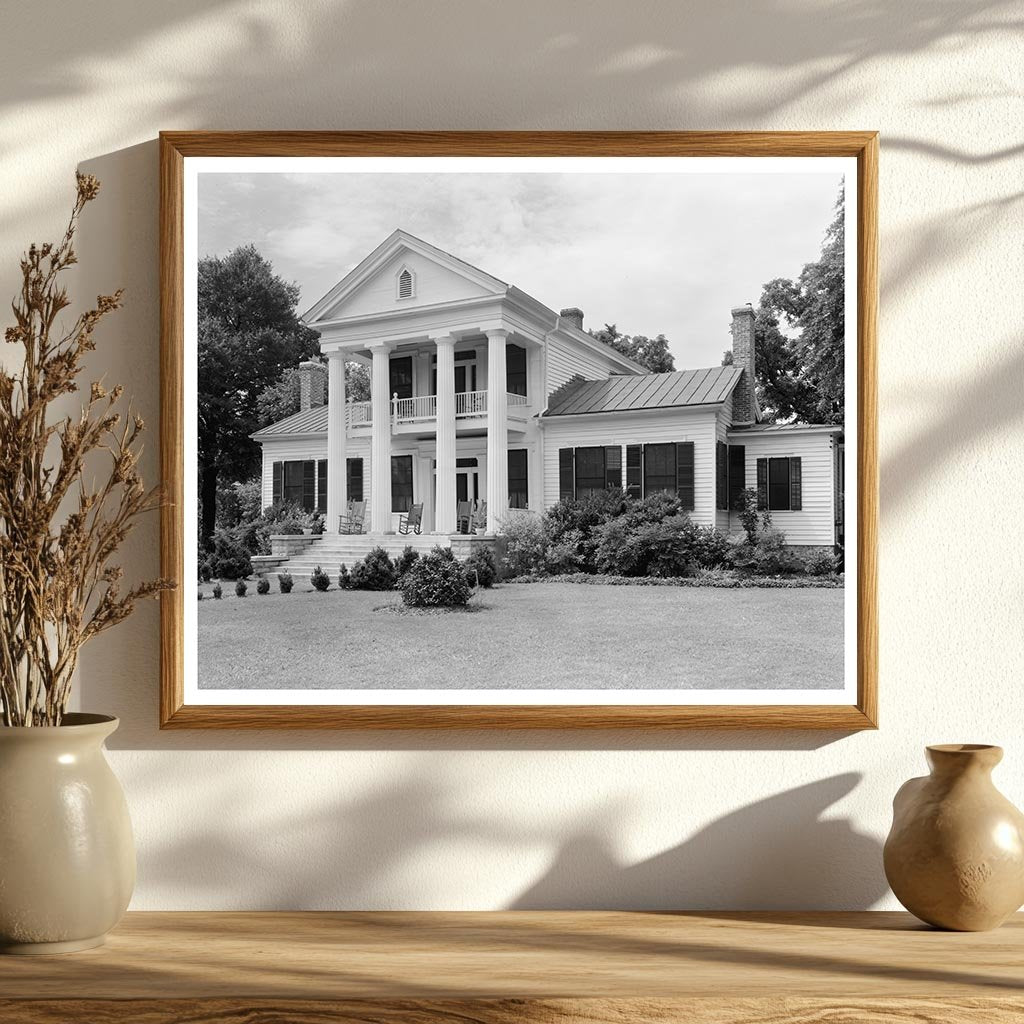 1828 Building in Selma, Alabama - Vintage Photo 1953