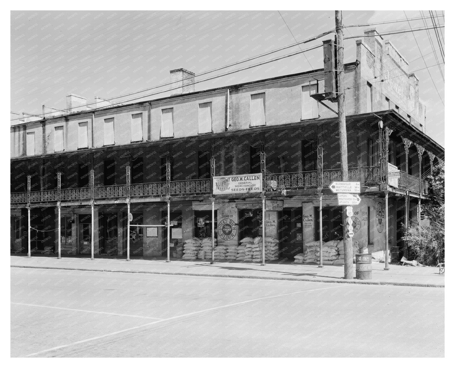 Historic Building in Selma, Alabama - 1840 Architecture