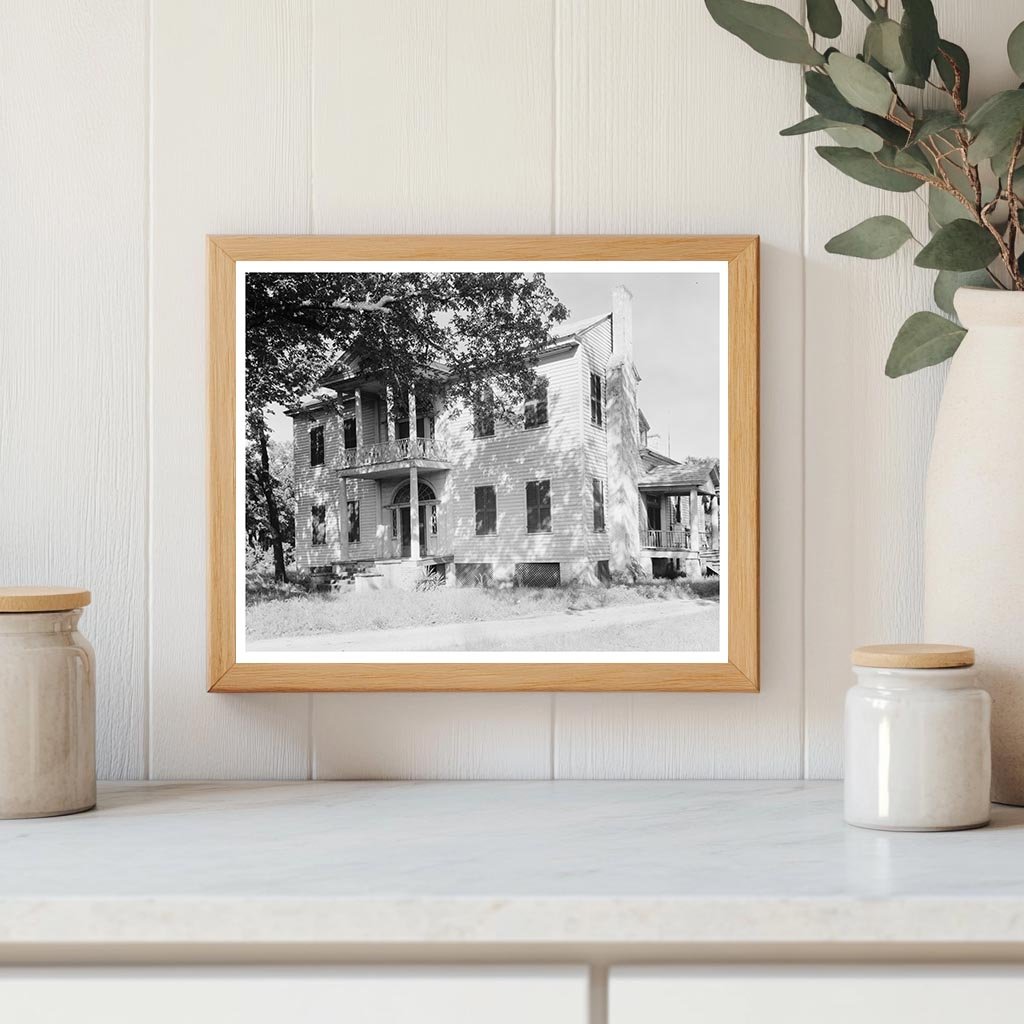 1828 Historic Building in Selma, Alabama - Vintage Photo