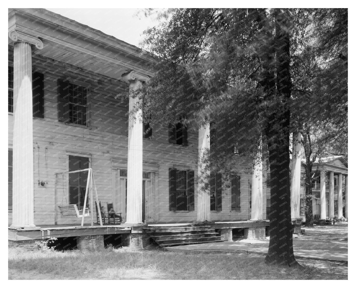 B.D. Palmer Estate, Eutaw AL, 1840 Historical Architecture