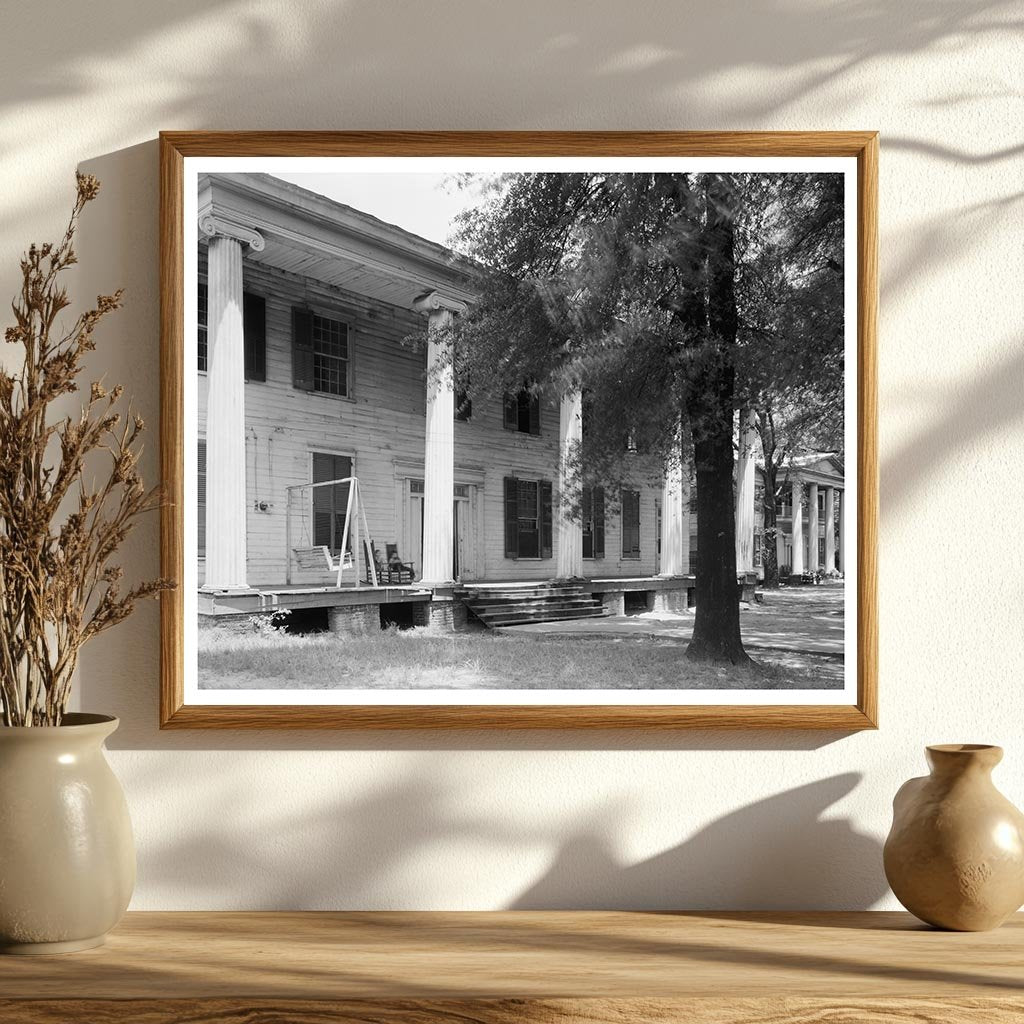 B.D. Palmer Estate, Eutaw AL, 1840 Historical Architecture