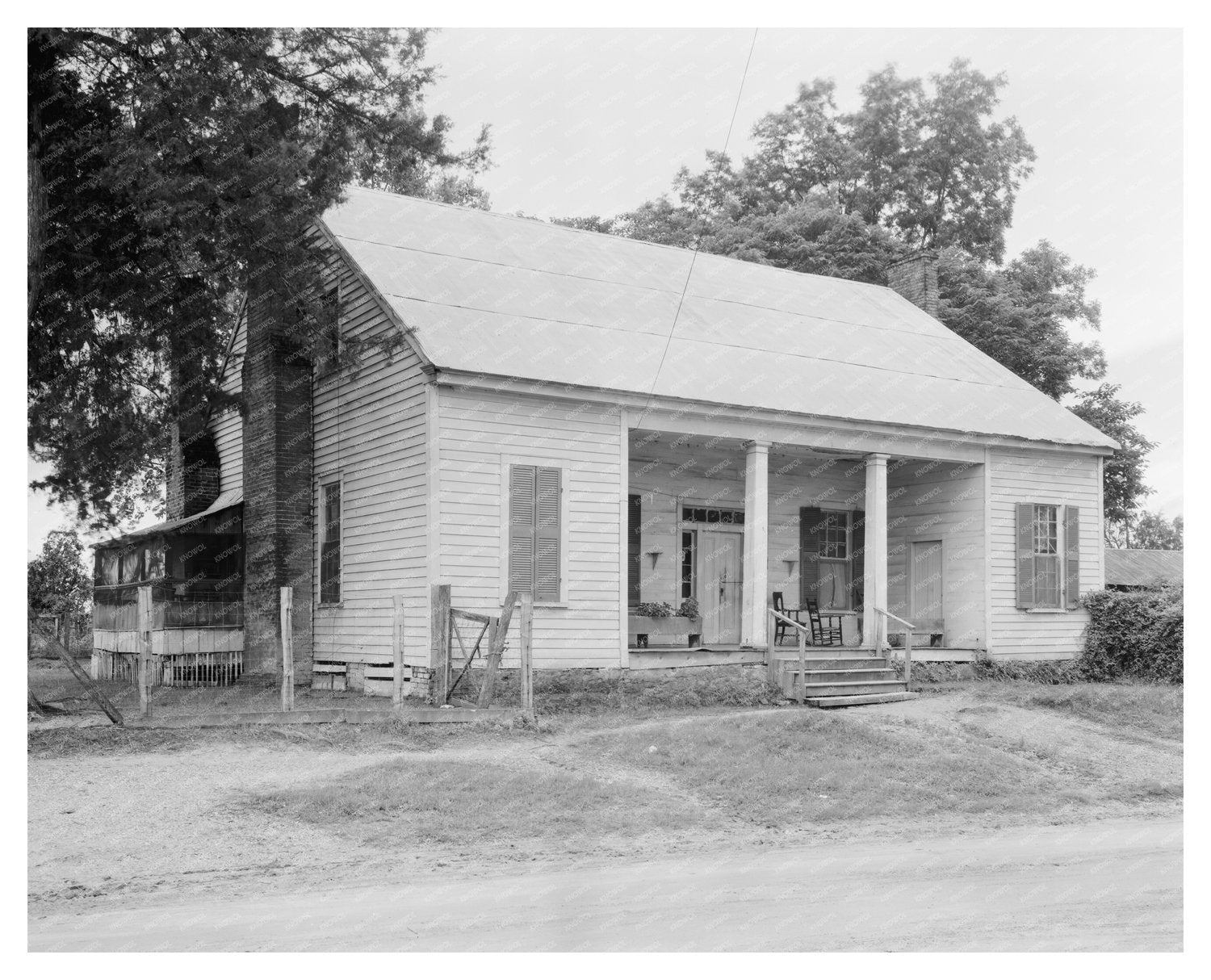 1830 Wm. Glover House in Forkland, Alabama Photo