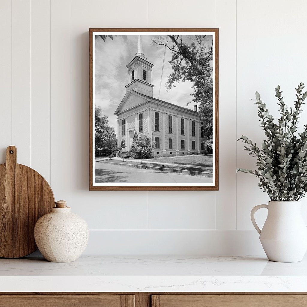 Historic Church in Eutaw, Alabama - 1851 Architecture