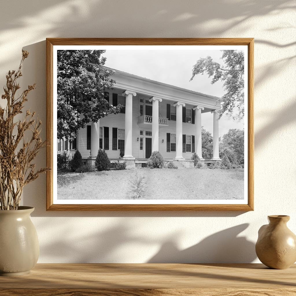 Historic House in Watsonia, Greene County, Alabama 1833