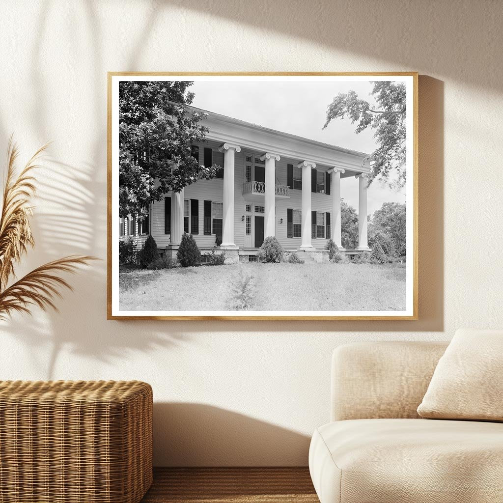 Historic House in Watsonia, Greene County, Alabama 1833