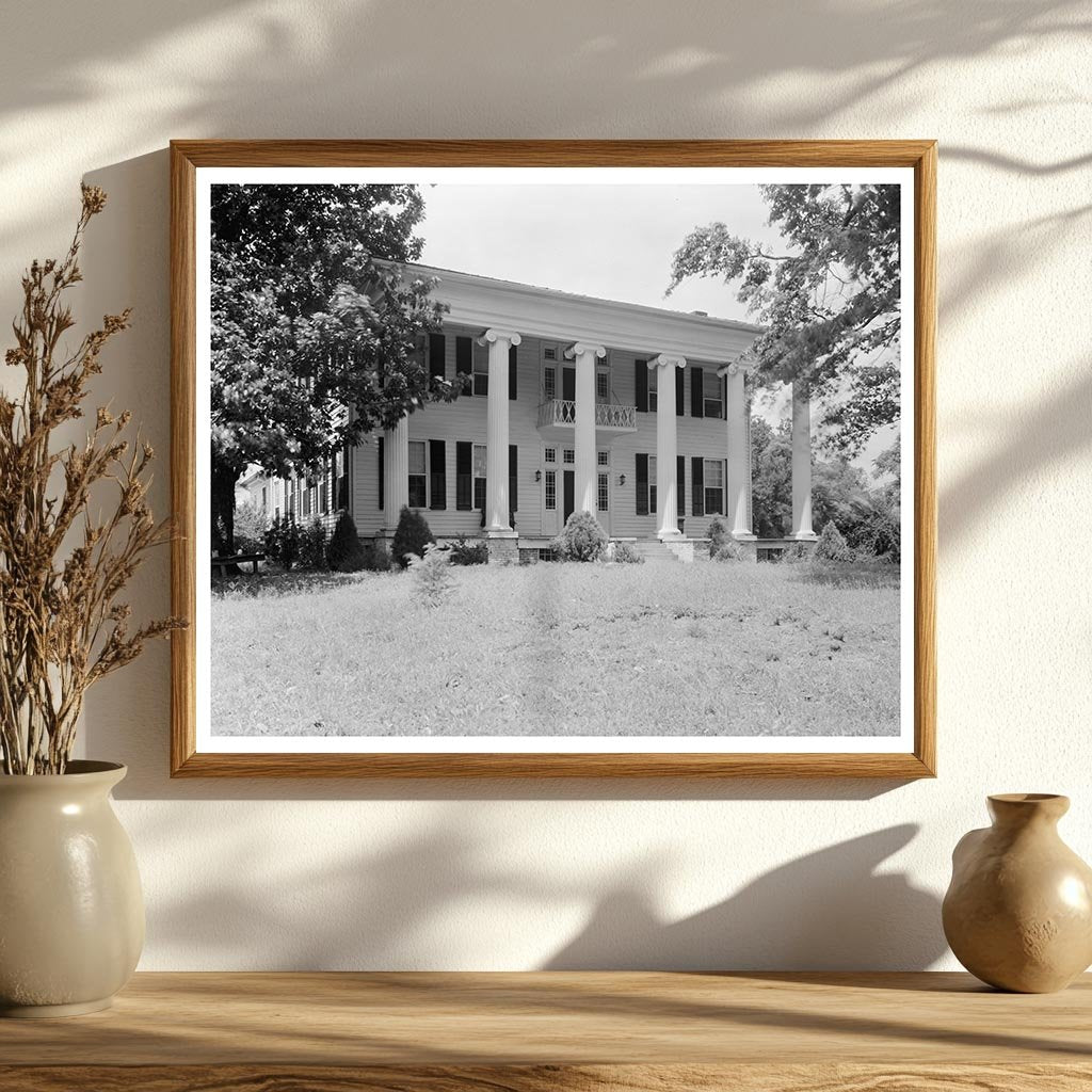 1833 Antebellum Architecture in Watsonia, Alabama