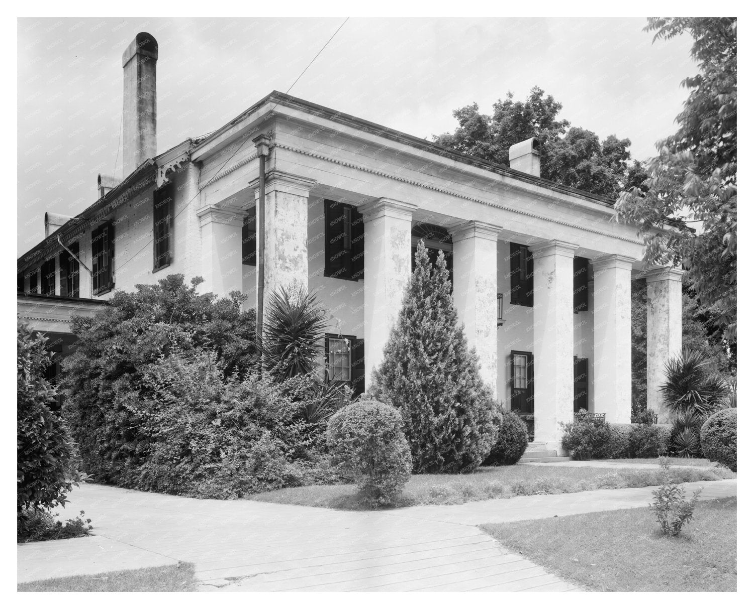 1832 Greek Revival House in Demopolis, Alabama