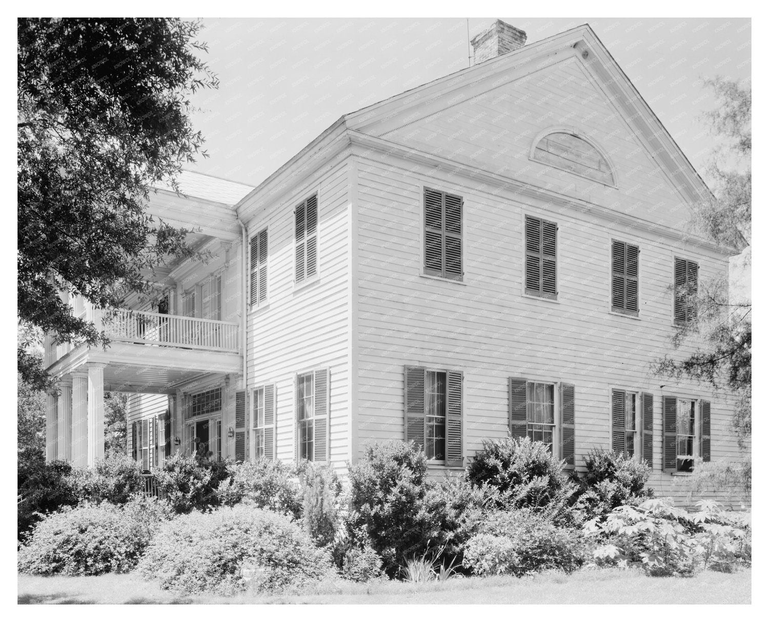 Historic 1835 Home in Claiborne, Alabama Architecture