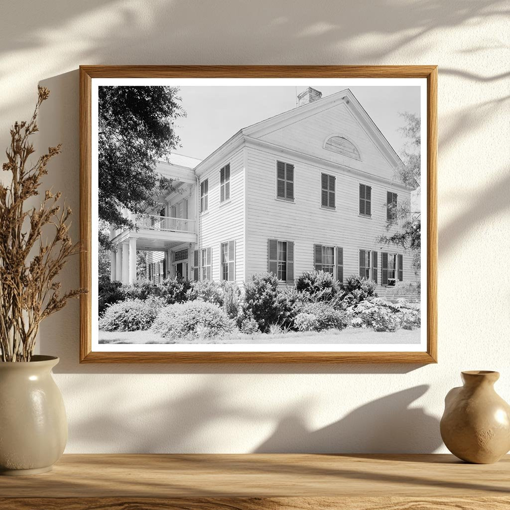 Historic 1835 Home in Claiborne, Alabama Architecture