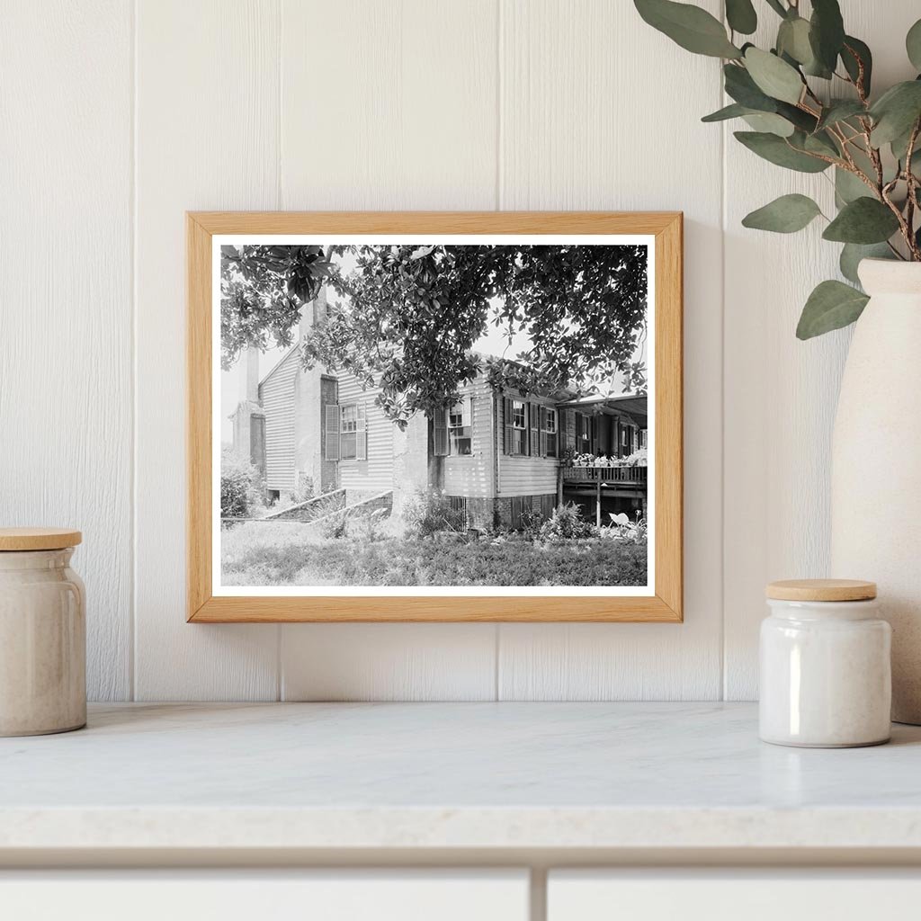 Camden, Alabama Vintage Architecture Photo, Early 20th Centu