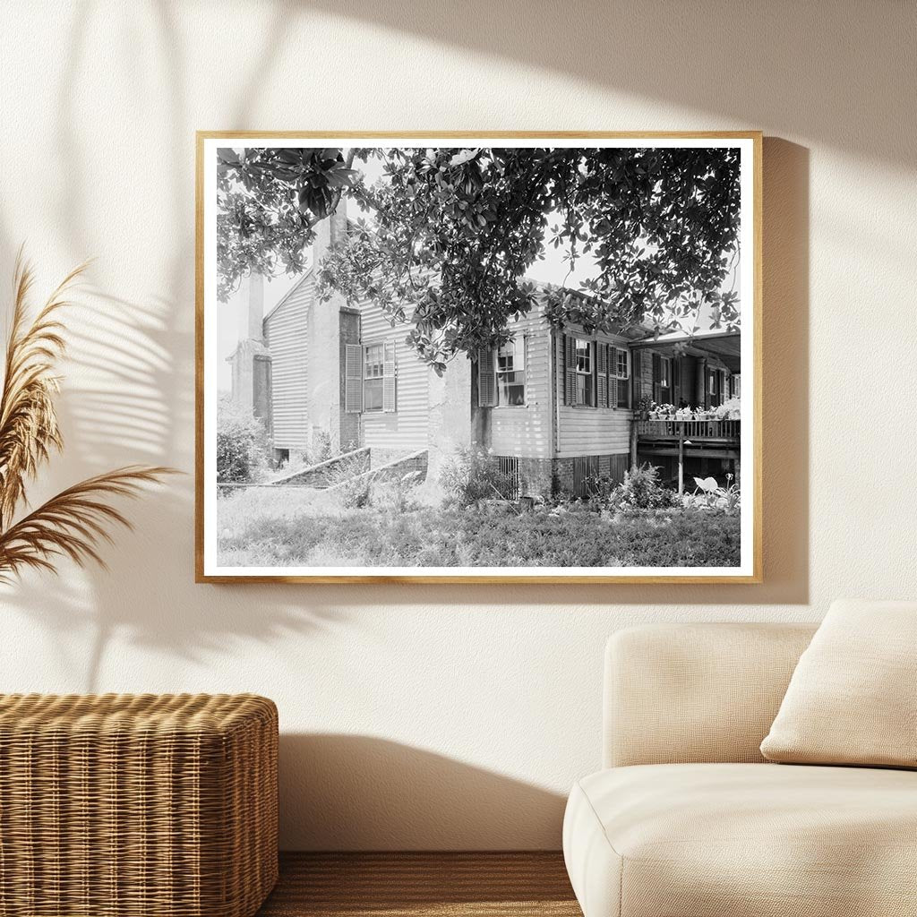 Camden, Alabama Vintage Architecture Photo, Early 20th Centu