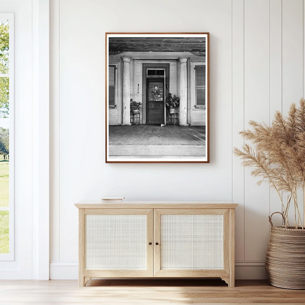 Historic Camden, Alabama Architecture Photo, 1953