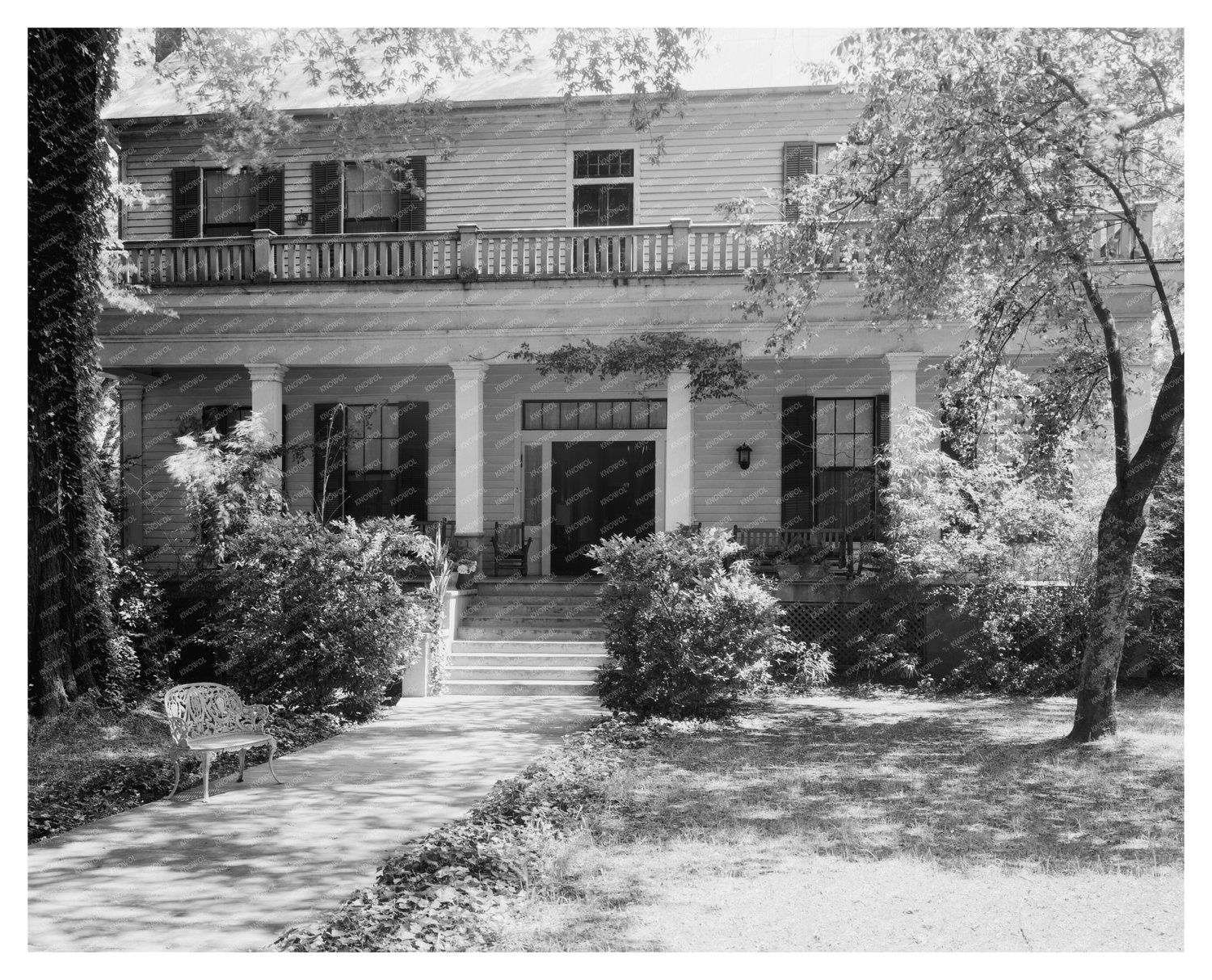 1858 Camden Alabama Architecture Snapshot