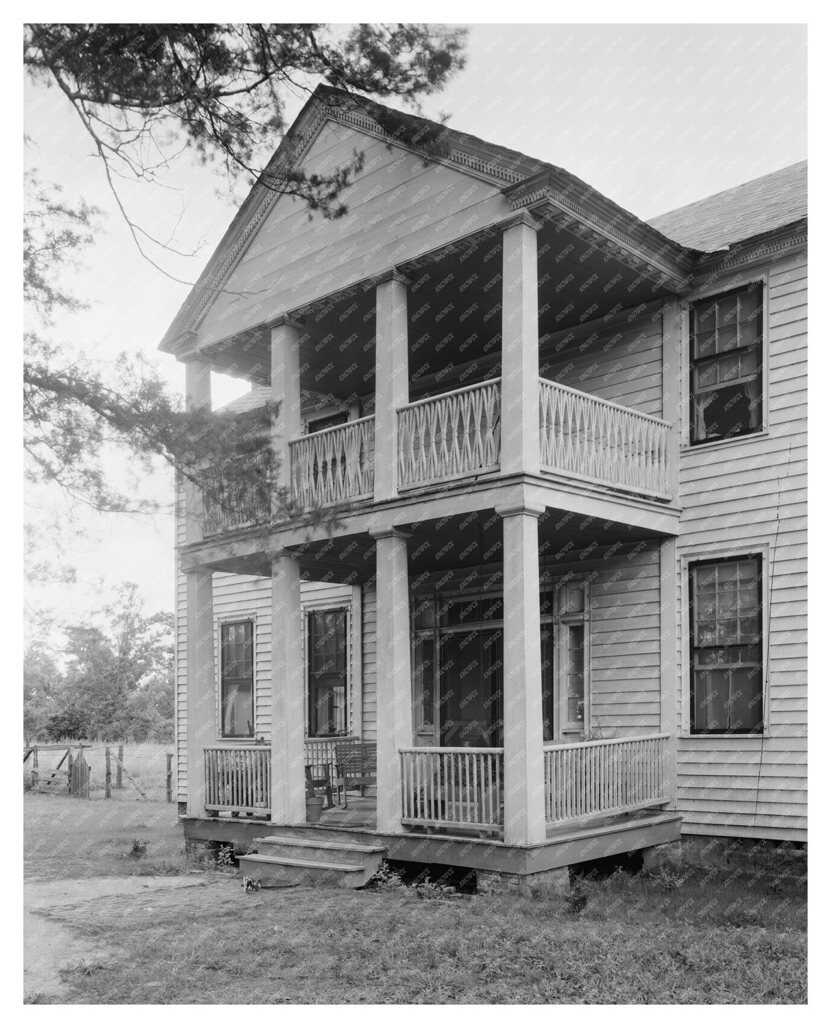 Dry Forks Plantation, Camden, Alabama, Early 1900s Photo