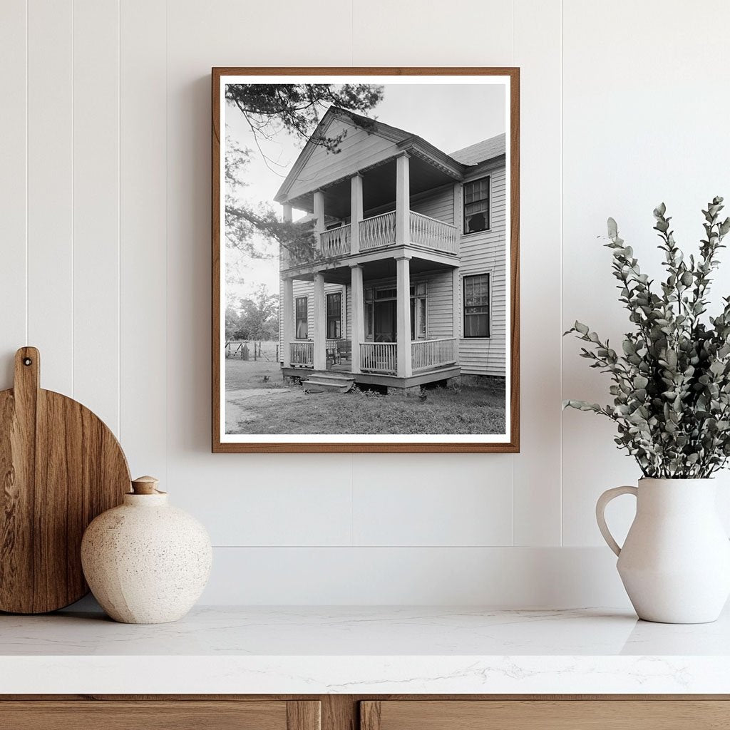 Dry Forks Plantation, Camden, Alabama, Early 1900s Photo