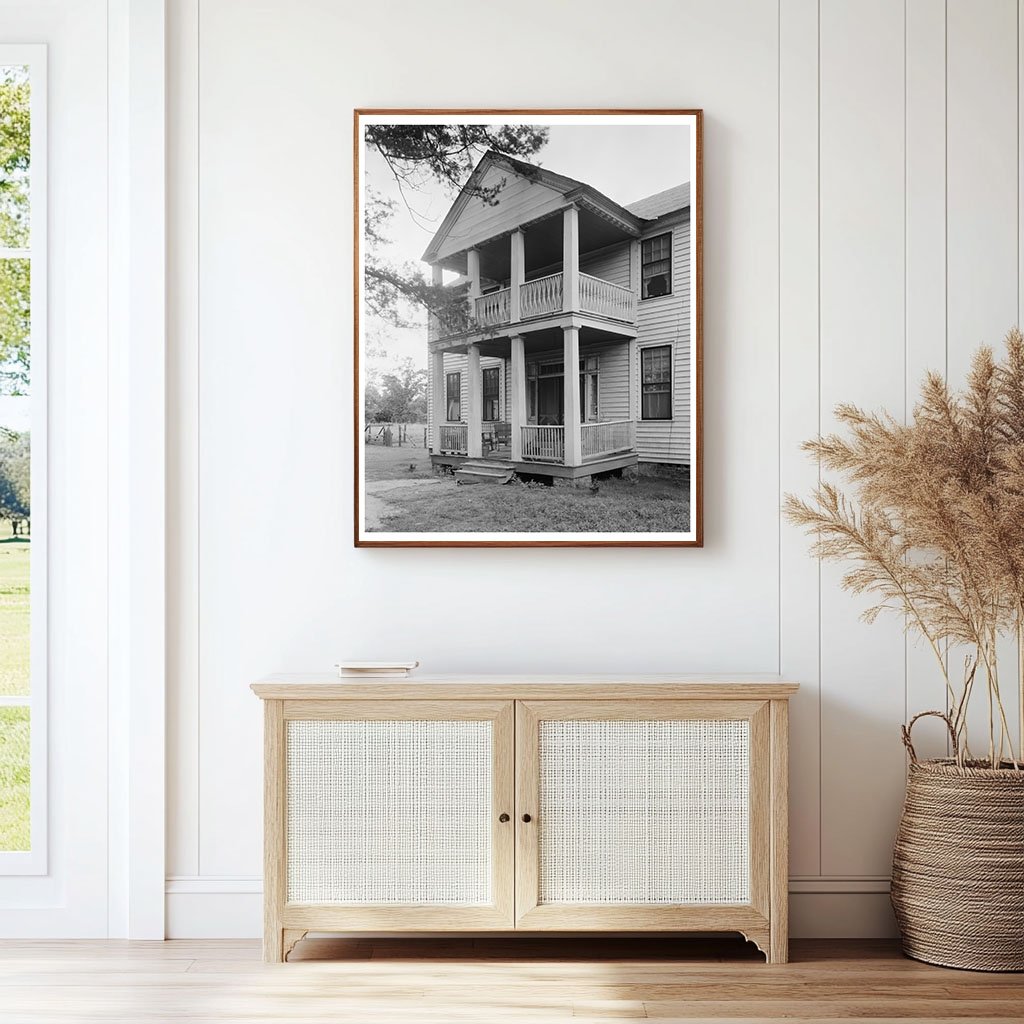 Dry Forks Plantation, Camden, Alabama, Early 1900s Photo
