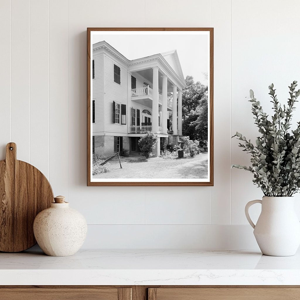 Matthews-Tait House, Camden Alabama, 1840 Vintage Photo - view 3