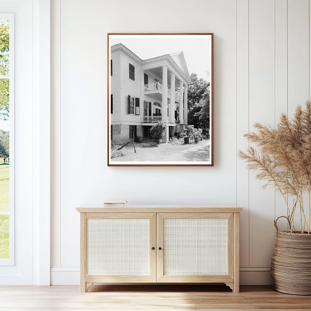 Matthews-Tait House, Camden Alabama, 1840 Vintage Photo - view 4